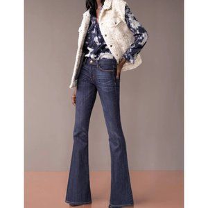 Current/Elliot The Bell Slim 1970’s Style Flare Jeans Size 25